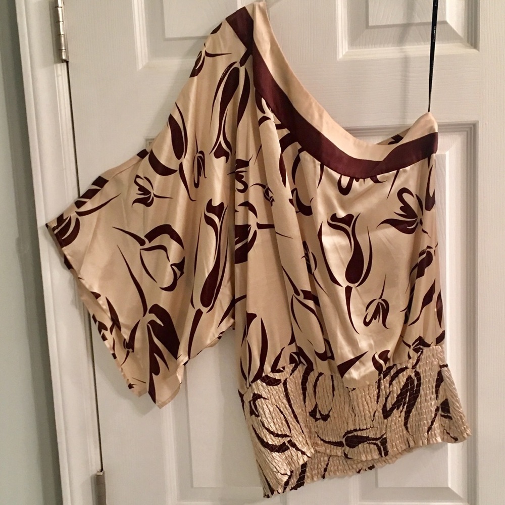 Bebe One Shoulder Top